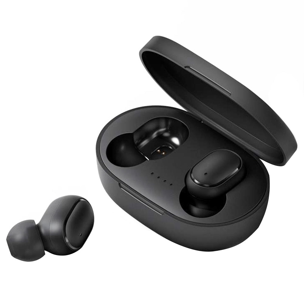 Brand earphones black