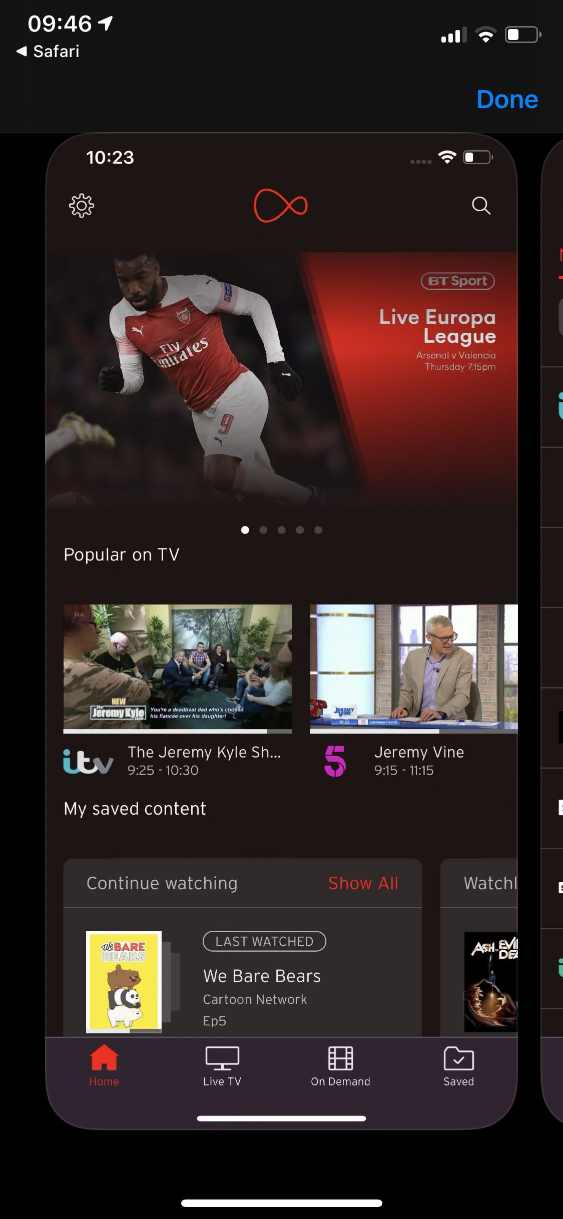 Sky go bt discount sport